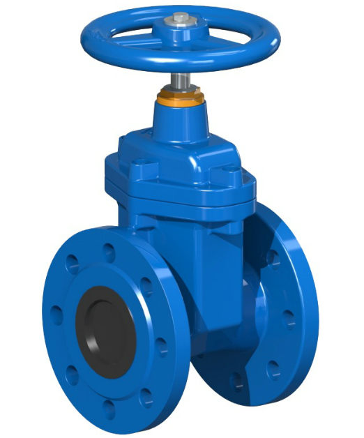 Soft seated short body gate valve