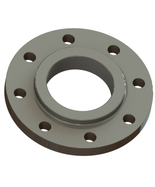 Threaded flange